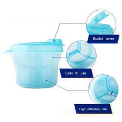 3 Grid Portable Milk Powder Formula Dispenser