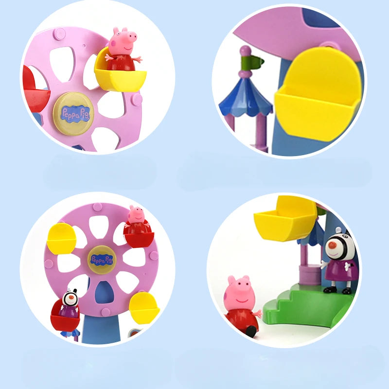 Peppa Pig Wheel Series Original Set Children's Toys