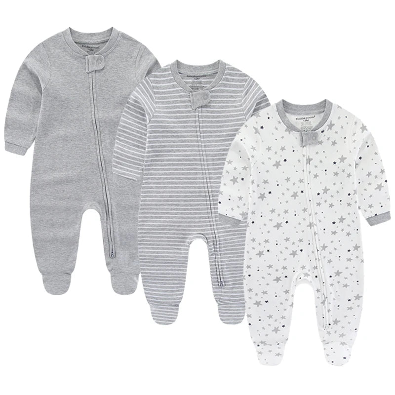 3Pieces Cartoon New Born Baby Boy Clothes Sets