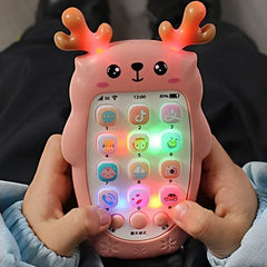 Baby-Telefon-Spielzeug, zweisprachiges Telefon, Beißring