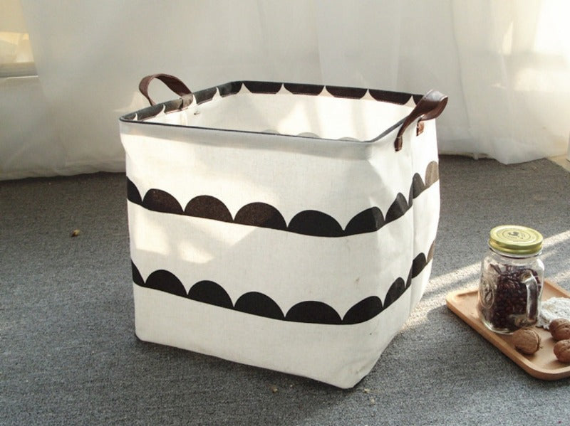 Fabric Art Cotton Linen Dirty Clothes and Sundry Storage
