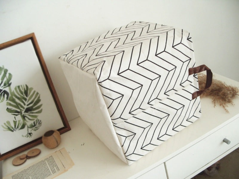 Fabric Art Cotton Linen Dirty Clothes and Sundry Storage