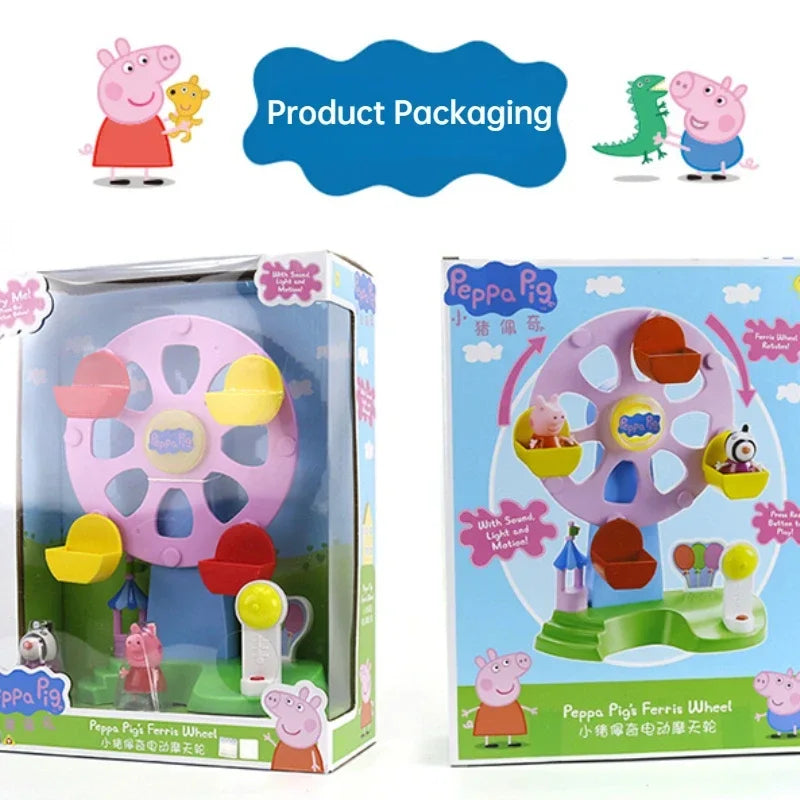 Peppa Pig Wheel Series Original Set Children's Toys
