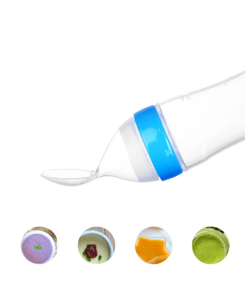 Babyflasche aus Silikon für Neugeborene