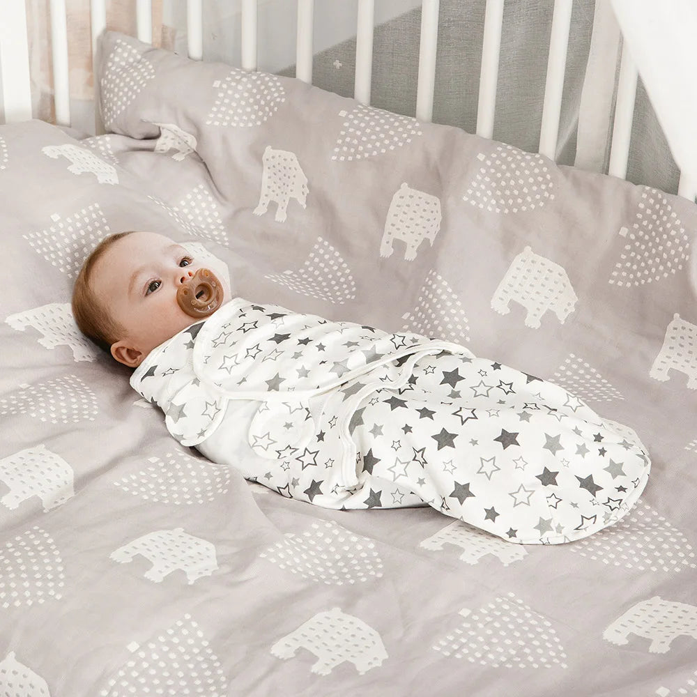 0-3Months Newborn Baby Sleeping Bag With Hat Set