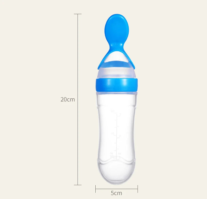 Babyflasche aus Silikon für Neugeborene