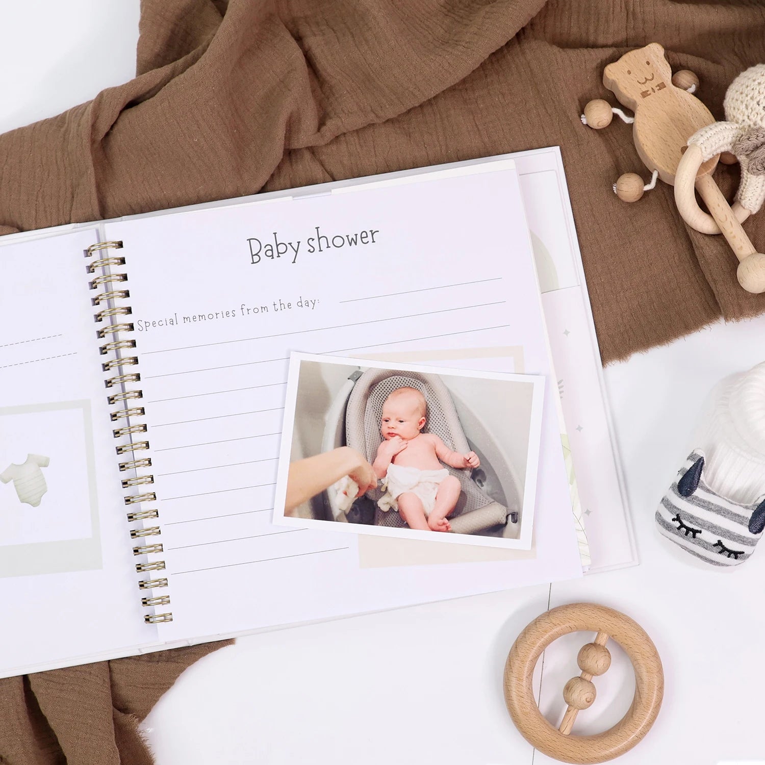 Memory Journal For Baby Shower