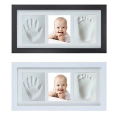 Hand and Foot Print Clay Photo Frame