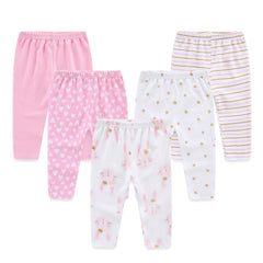 5-Piece Newborn Baby Boy Girl Pants