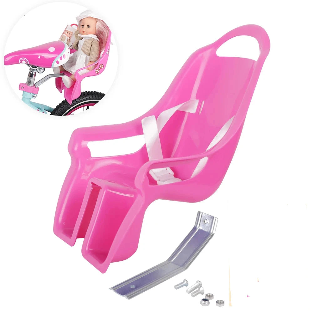 Kinderfahrradsattelstütze, Puppensitz mit Halterung