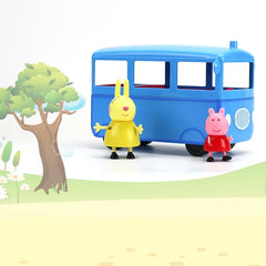 Authentic Peppa Pig Original Music School Bus Car Play