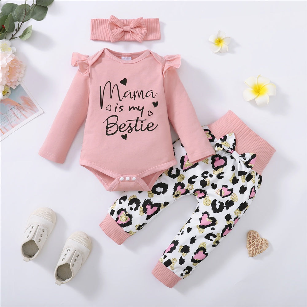 3PCS Neugeborenen Baby Mädchen
