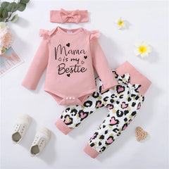 3PCS Neugeborenen Baby Mädchen