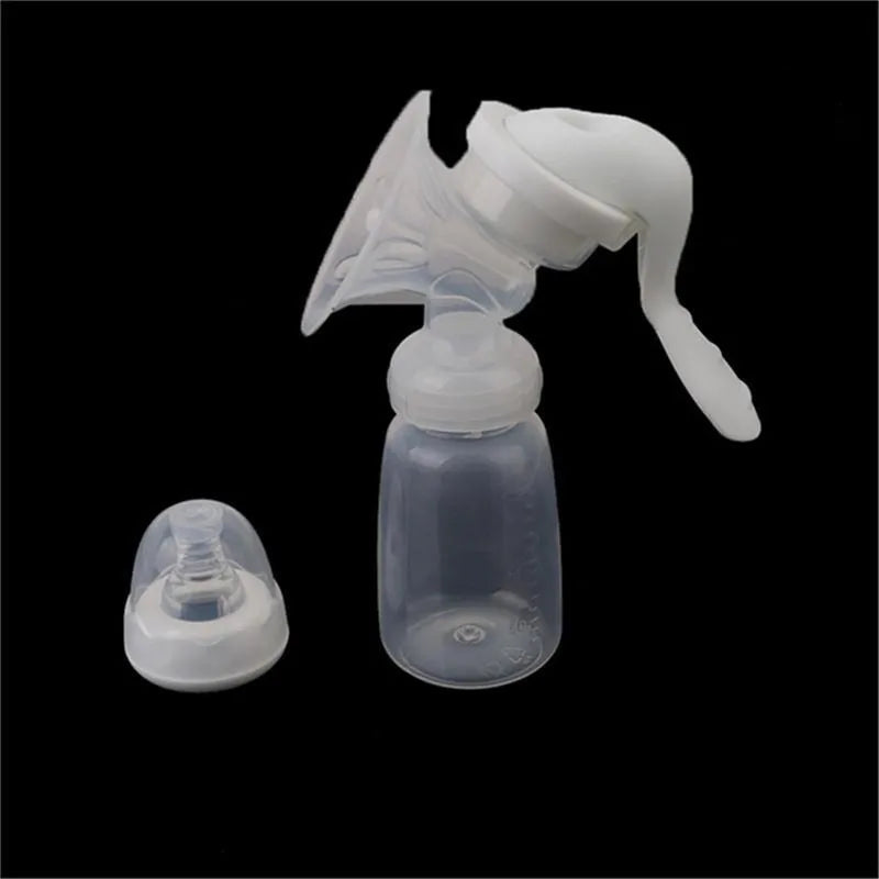 Handmilchpumpe mit Flasche und Milchaufbewahrungstasche zum Füttern