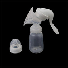 Handmilchpumpe mit Flasche und Milchaufbewahrungstasche zum Füttern