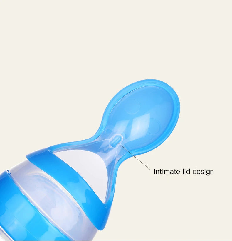 Babyflasche aus Silikon für Neugeborene