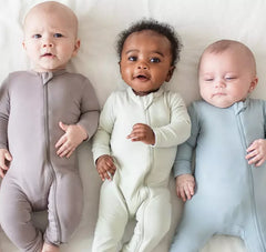 Children's Solid Cotton Bodysuit For Newborn