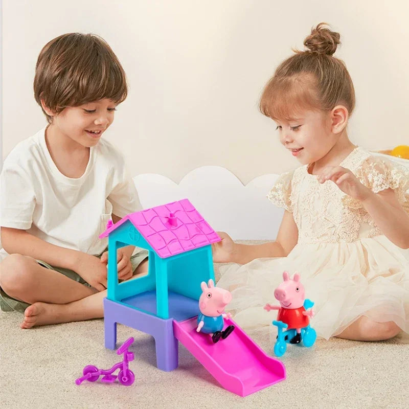 Peppa Pig Original Authentic Happy Park Scene