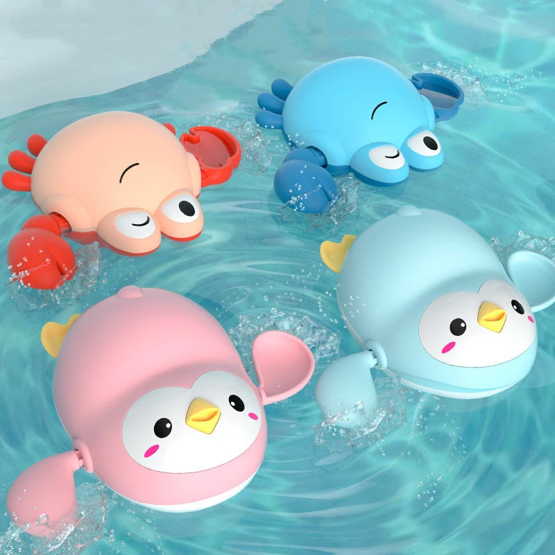 Baby Badespielzeug Kinder Schwimmen Uhrwerk Puppen