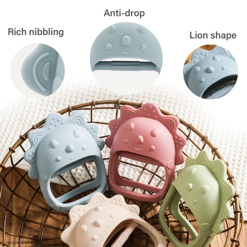 Beißring aus Silikon für Babys