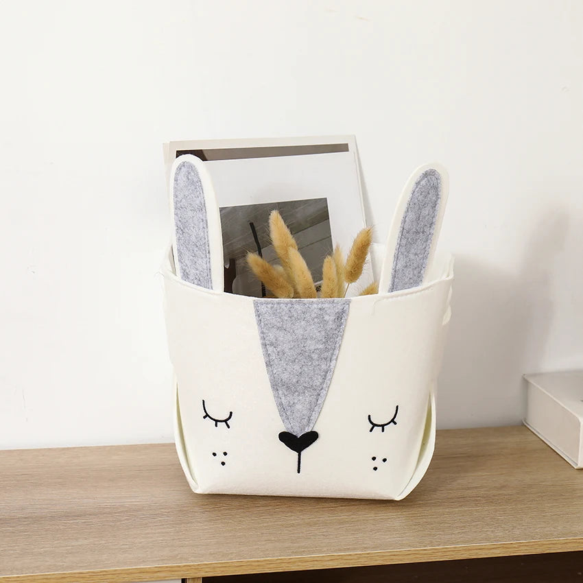 Cute Cartoon Animal DIY Storage Box