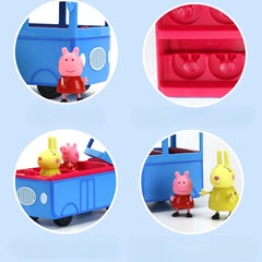 Authentic Peppa Pig Original Music School Bus Car Play