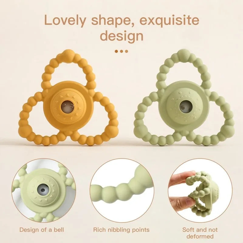 Beißring aus Silikon für Babys