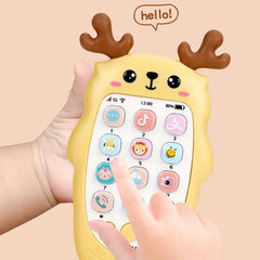 Baby-Telefon-Spielzeug, zweisprachiges Telefon, Beißring