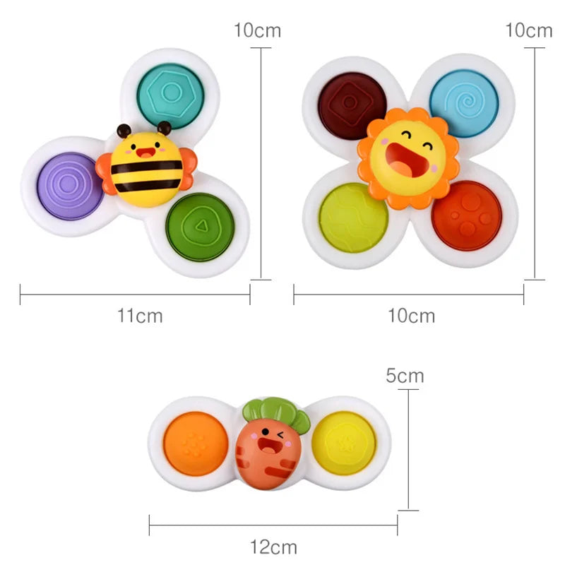 Cartoon Saugnapf Spinner Spielzeug