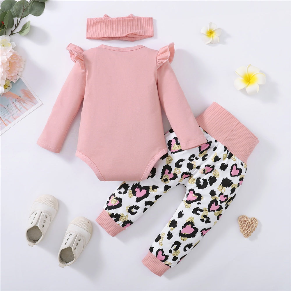 3PCS Neugeborenen Baby Mädchen