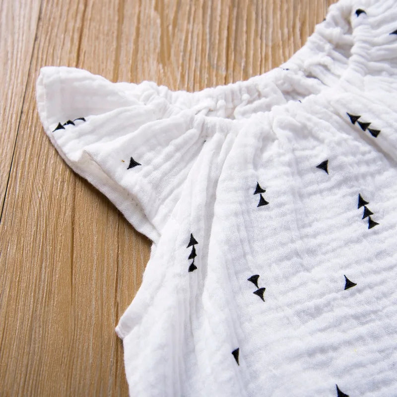 Sommer Neugeborenen Baby Mädchen Strampler