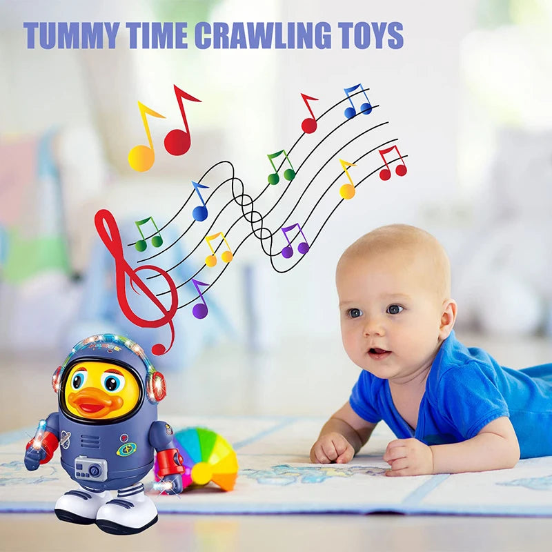 Baby-Entenspielzeug, musikalisches, interaktives Spielzeug