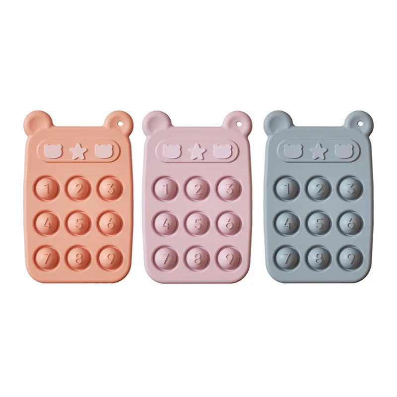 Beißring aus Silikon für Babys