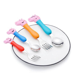 Peppa Pig Tableware Stainless Fork Spoon