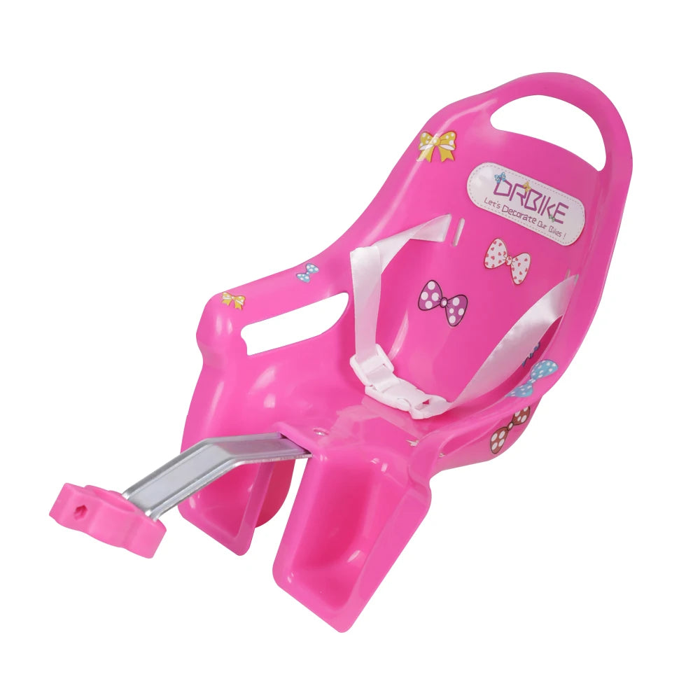 Kinderfahrradsattelstütze, Puppensitz mit Halterung