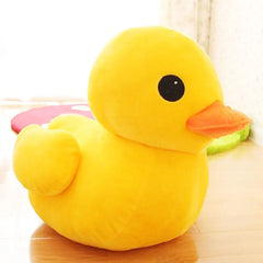 Großes gelbes Enten-Mini-Plüschpuppenspielzeug