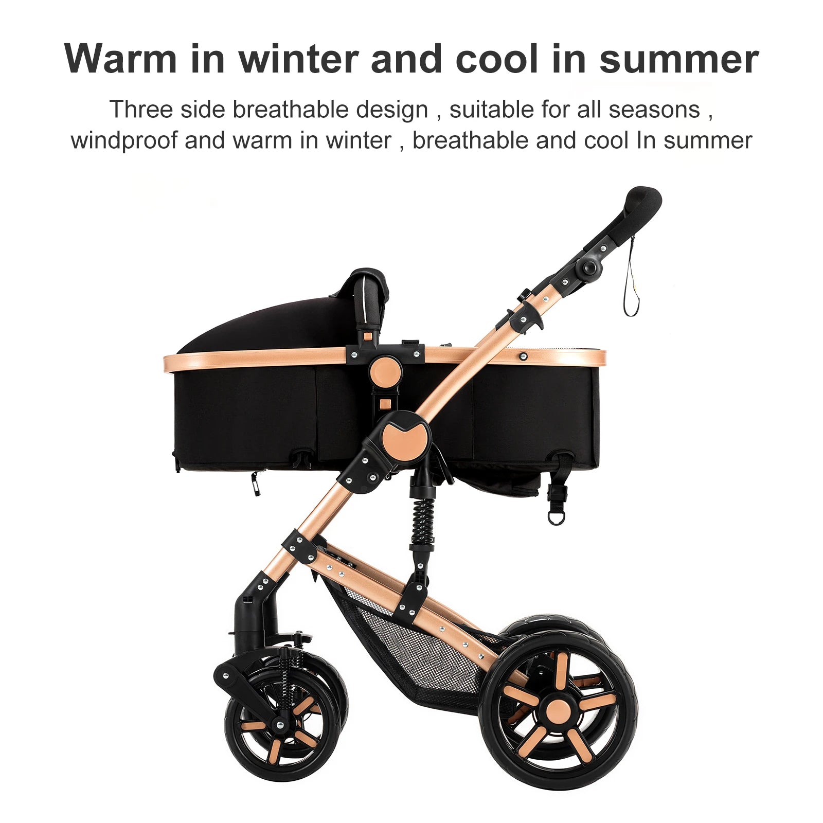 Hochwertiger, leichter Kinderwagen für Neugeborene