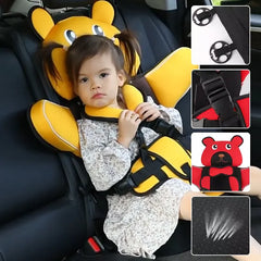 Tragbarer Kinderautositz mit Cartoon-Motiv