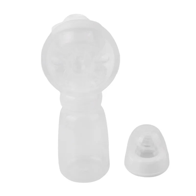 Handmilchpumpe mit Flasche und Milchaufbewahrungstasche zum Füttern