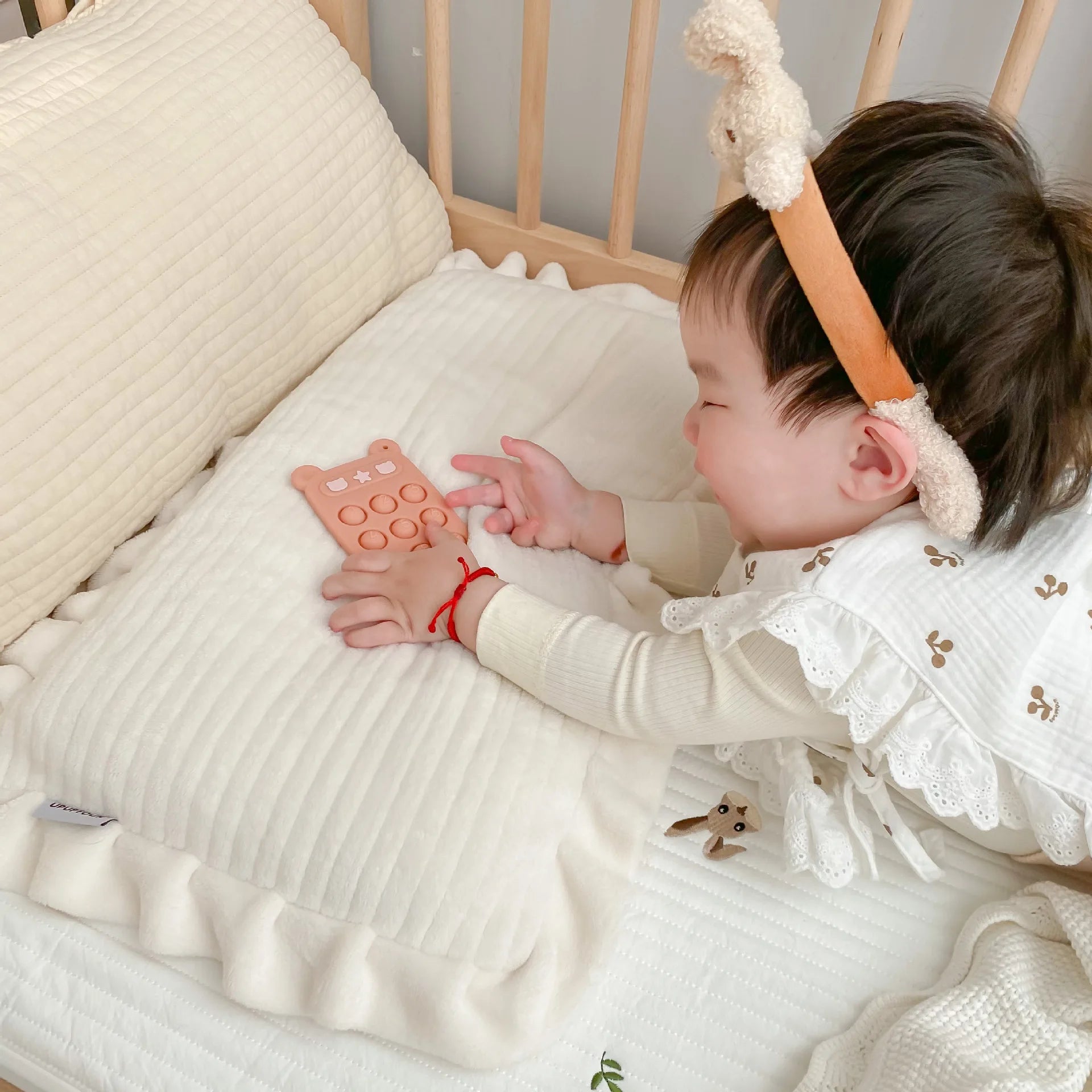 Beißring aus Silikon für Babys
