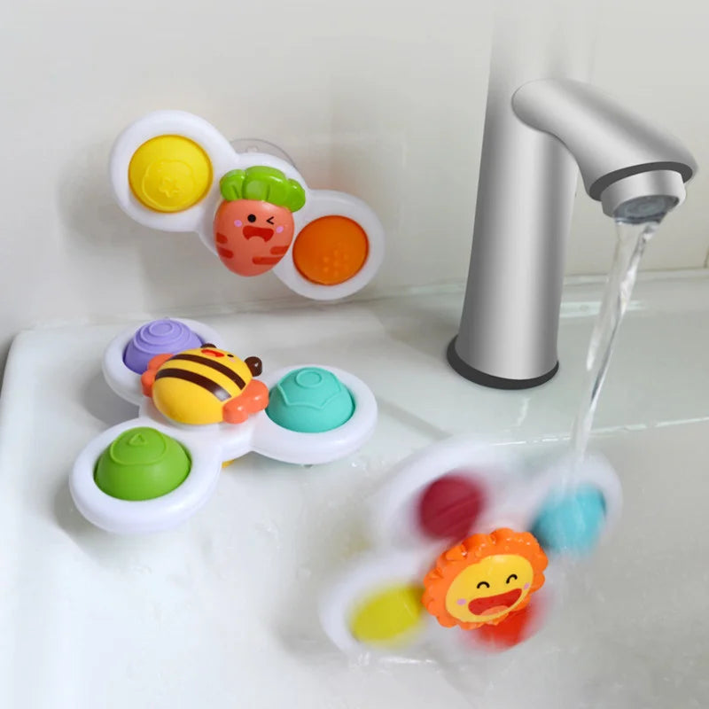 Cartoon Saugnapf Spinner Spielzeug