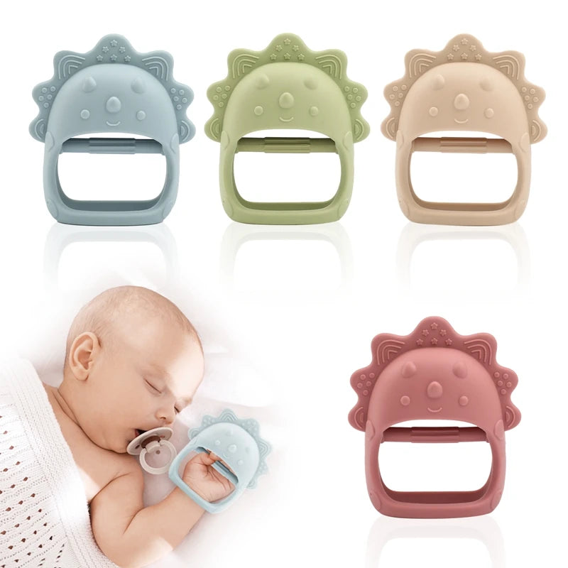 Beißring aus Silikon für Babys
