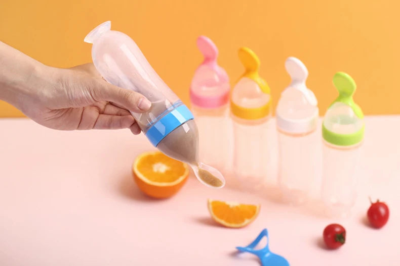 Babyflasche aus Silikon für Neugeborene