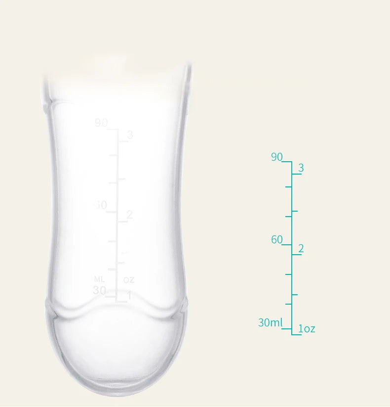 Babyflasche aus Silikon für Neugeborene