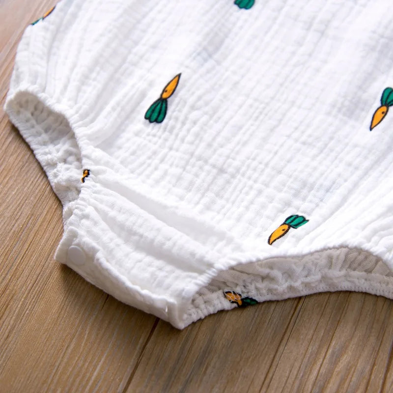 Sommer Neugeborenen Baby Mädchen Strampler