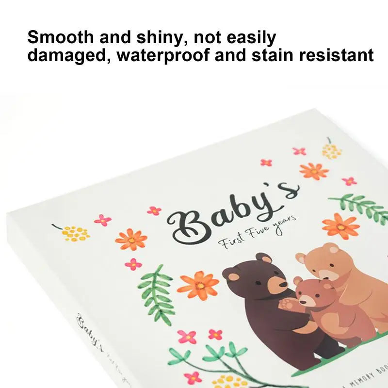 Baby Recollection Book Baby Journal Record Book