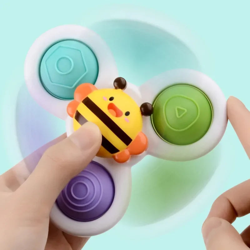 Cartoon Saugnapf Spinner Spielzeug